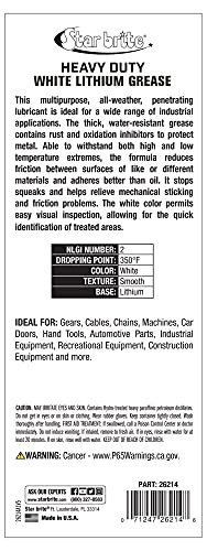 STAR BRITE Heavy-Duty White Lithium Grease