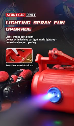 8WD Gesture Sensing Rc Stunt Car Toys for Boy Age 8-13,Hand Remote Control Cars,Coolest Christmas Birthday Present Ideas for Boys Girls Kids Teens Age 8 9 10 11 12 13+ Year