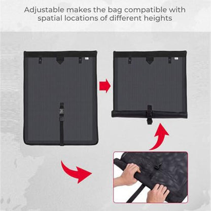UTV Mesh Storage Bag for Can-Am Maverick X3 RC Turbo 2 SEAT 2018-2020 2021 Adjustable Roll Bar Mesh Organizer Hanging Cargo Organizer Utility Storage Net