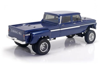 Helidirect CEN Racing Sicario 1/10 RTR 4WD Custom Dually RC Truck DL-Series - Remote Control Car for Adults, Waterproof and All Terrain Capabilities - 1/10 Scale RTR (Blue Galaxy) - color: Blue Galaxy