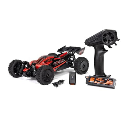 ARRMA Typhon GROM 4X4 223S BLX Brushless RC Buggy, RTR, Red | Small Scale, DSC, Battery & Charger Included, ARA2306ST1 - color: Red