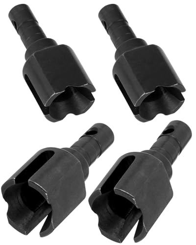 RC Diff Outdrives Upgrades Part for 1/7 Mojave 6S BLX(EXB),1/8 Kraton Outcast Talion 6S BLX(EXB),45# Steel Differential Outdrive,4PCS,Replace #ARA310981,Black
