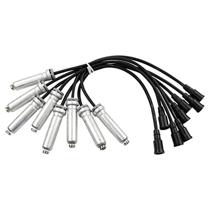 TRQ Engine Ignition Spark Plug Wire Kit Set | For Ford F250 F350 Super Duty V8 6.2L - style: IWA65524