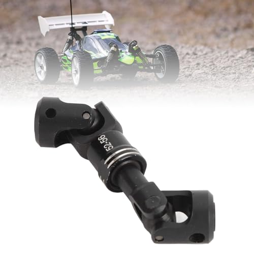 Drfeify RC Drive Shaft, Durable Metal Construction with Included Screws, Crawler Drive Shaft 52-56MM for 1/10 Scale Off-Road RC Enthusiasts and Hobbyists - size: 52-56MM