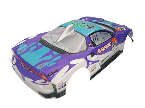 1/10 Scale RC Painted Precut Drift Racing Touring Onroad Car Body Shell Width 190mm (NSX) - style: NSX