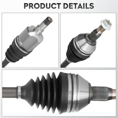 NEW Front Right CV Axle Shaft Assembly fits for Chevrolet Impala & Venture 1997-2011 (NOT fit 06-09 Impala 5.3L SS model), for Buick Allure, Century, Regal 1997-2009, for Pontiac Grand Prix 97-08