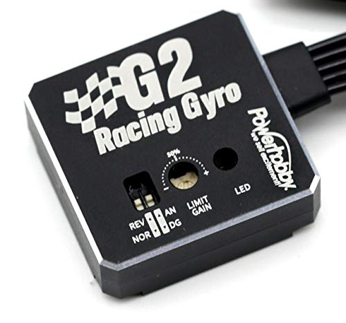 Powerhobby G2 High Stability Racing Drift Tuned RC Gyro w Aluminum Case