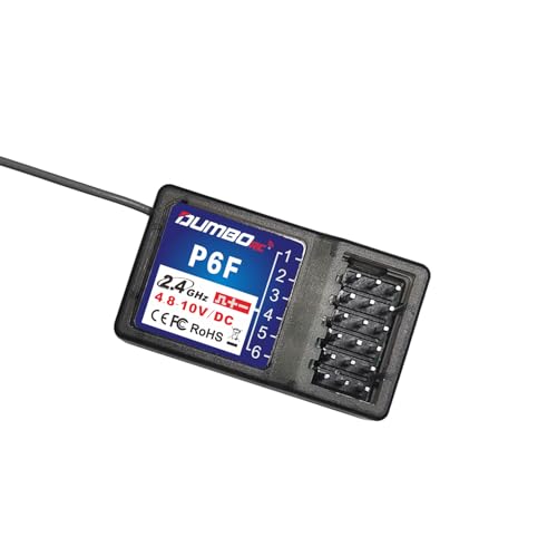 DUMBORC P6F 6 Channels 2.4GHz RC Receiver for DUMBORC X4 X5 X6 RC Car Boat - style: P6F