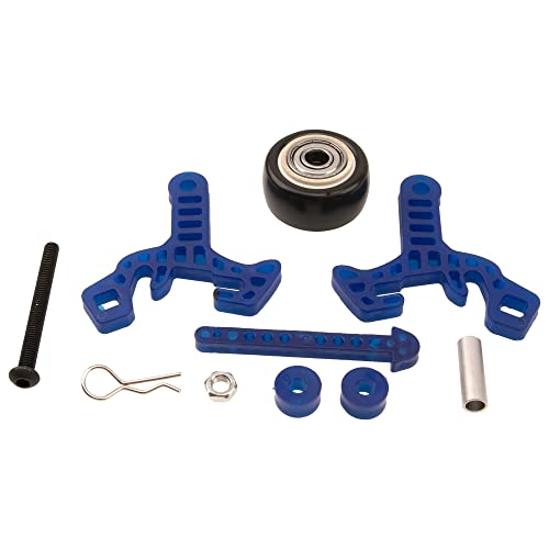 1Set ShareGoo RC Wheelie Bar Front Stand Up Wheel Anti-Roll Wheel Compatible with HSP 94108 94111 94188 1/10 RC Scale Car