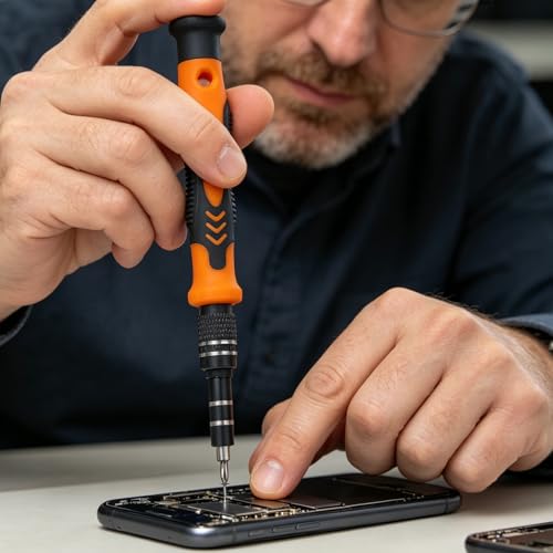 Mini Screwdriver Set, Tool Gifts for Men,Professional 115 in 1 Magnetic Repair Tool Kit, Repair for RC,PS5,Computer,Macbook,Laptop,PC,Glasses