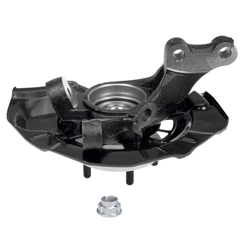 Detroit Axle - 4pc Steering Knuckles Kit for 07-11 Toyota Camry, 07-12 | Lexus ES350, 2 Front Steering Knuckles & Wheel Bearing Hubs 2 Rear Wheel Bearing Hubs 2007 2008 2009 2010 2011 Replacement - size: 4UW50555/Kit