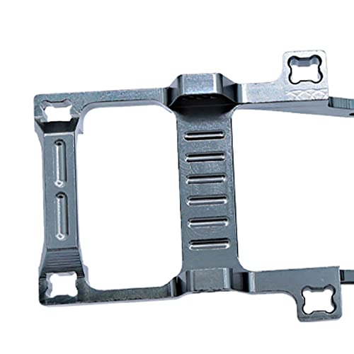 Full Metal Chassis Frame for FMS 1/24 Power Wagon FCX24 RC Crawler Car Model Upgrade Part (Titanium) - color: Titanium