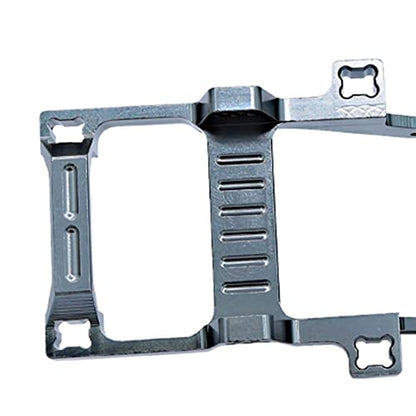 Full Metal Chassis Frame for FMS 1/24 Power Wagon FCX24 RC Crawler Car Model Upgrade Part (Titanium) - color: Titanium