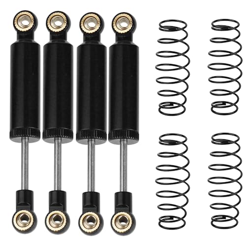 Shock Absorber Damper Internal Spring Built-in Spring For 1/10 RC Crawler Axial SCX10 I II III RBX10 Wraith TRX4 MST Redcat (black, 80mm) - color: black, size: 80mm