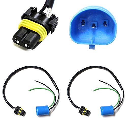 iJDMTOY 9006-To-9007 Conversion Wires Adapters/Power Cords Compatible with Light Retrofit Installation
