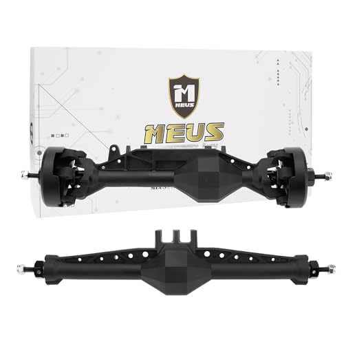 MEUS RACING 1/10 Nylon ISO Stright Axles with Front Axle Counterweight for Axial Capra II SCX10 II and Other DIY 1/10 RC Crawler (AR44/AR45 Wheel Distance 194MM) - style: AR44/AR45 Wheel Distance 194MM