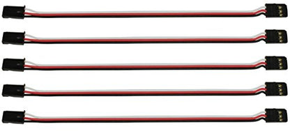 Futaba Style 6" / 150mm Male Male Servo Extension - 5 Pack #1005M