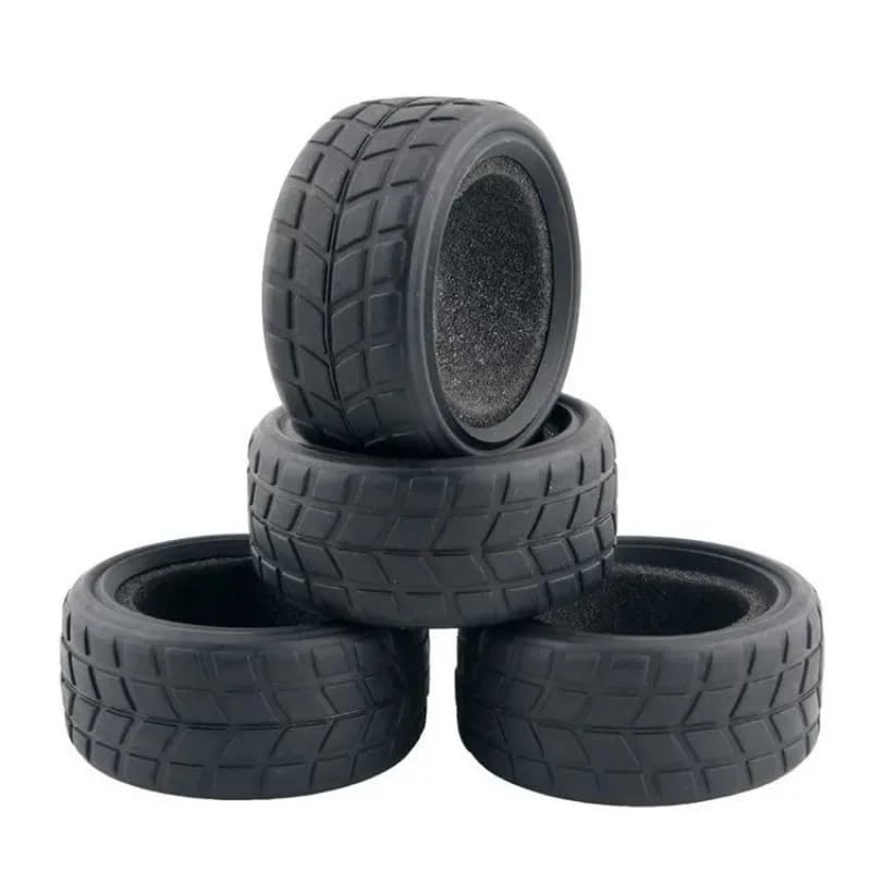 8pcs 1/10 RC Drift Tires 65 * 26mm for On Road Racing Car Drift RC Touring Car (Style C) - style: style C