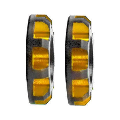 4Pack Vgoohobby Universal Rear Wing Buttons Gasket Compatible with Arrma Traxxas HPI HSP Redcat Axial Tamiya 1/10 RC Off Road Buggy Racing Car (Gold) - color: Gold