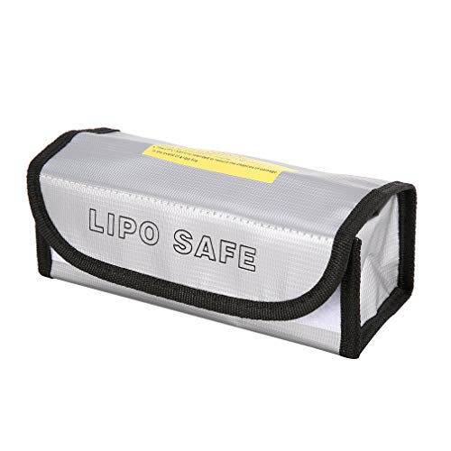 Fireproof Explosionproof Lipo Battery Safe Bag Lipo Battery Guard Safe Bag（185x75x60mm）