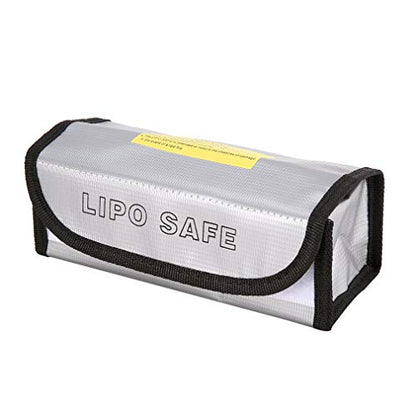 Fireproof Explosionproof Lipo Battery Safe Bag Lipo Battery Guard Safe Bag（185x75x60mm）