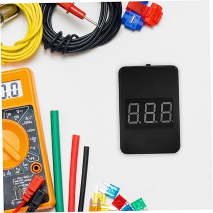 SOLUSTRE Lipo Battery Checker Digital Capacity Tester Polymer Batteries Real Voltage Monitoring High-Brightness Led for Rc Devices