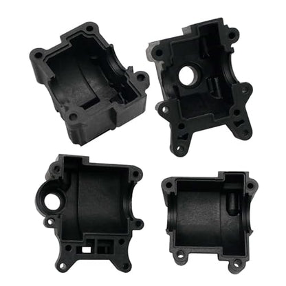 FLMLF Plastic Front and Rear Differential Diff Gear Shell Set for 1/5 Losi 5ive T ROFUN ROVAN LT King Motor X2 Rc Car Parts - style: Front and Rear