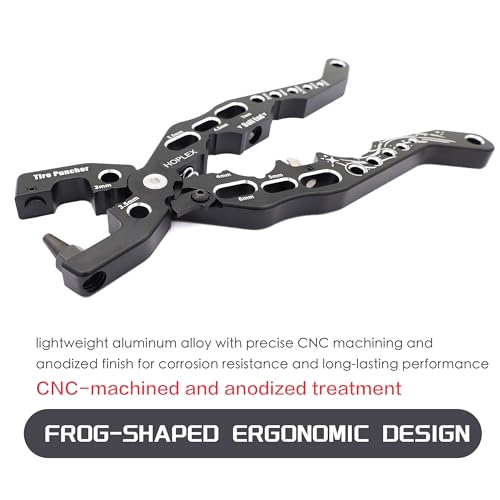 Multi-Function RC Shock Absorber Pliers Tool for 1/10 1/8 Model Car | Clamp Pull Rod Ball Head Pliers for 1/24 1/12 1/10 1/8 Traxxas Arrma,CNC Machined,High Strength
