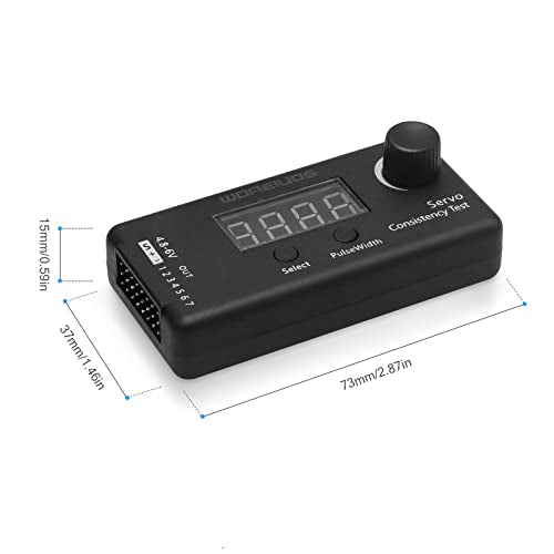 RC Digital Servo Tester ESC Consistency Tester for RC Helicopter Airplane Car