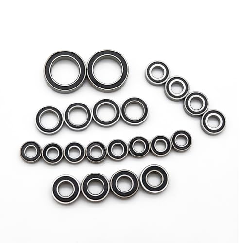22pcs Rubber Sealed RC Ball Bearings Kit Compatible with TRX4M 1/18 RC Crawler Upgrade Parts