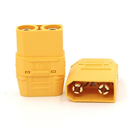 5 Pairs Amass XT90 XT-90 XT90H Male and Female Bullet Connector Plug for RC Lipo Battery Motor, ESC, and Charge Lead - style: XT90H Connector