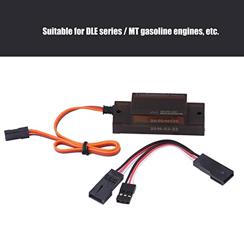 Small Engine Tachometer, RC Gas Engine, V5.0 Ignition Revolution Meter for Petrol Gas RC Accessory