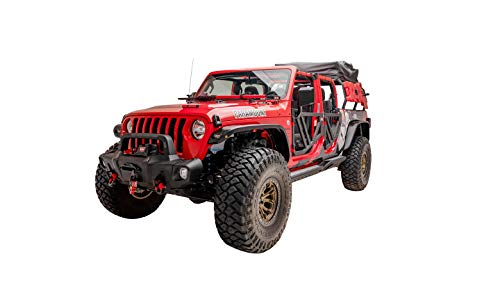 Paramount Automotive 81-20301 07-21 Jeep Wrangler JK/JL & 2020 Gladiator Guardian Mid-Width Front Bumper