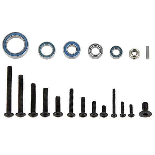 MEUS RACING TRX4M Bushings Bearings Screws Kit 247pcs for 1/18 TRX4M Defender Bronco K10 F150 RC Crawler Upgrade Parts Accessories