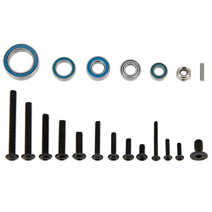 MEUS RACING TRX4M Bushings Bearings Screws Kit 247pcs for 1/18 TRX4M Defender Bronco K10 F150 RC Crawler Upgrade Parts Accessories