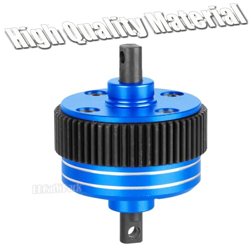Complete Differential Assembly Upgrades Part for 1/10 Drag Slash C10 F0rd Mustang,(is Ready-toinstall in Any Magnum 272R Transmission) RC Steel Complete Diff Gear,Replace #9480,Navy Blue - color: Navy Blue - (Complete Differential Assembly)