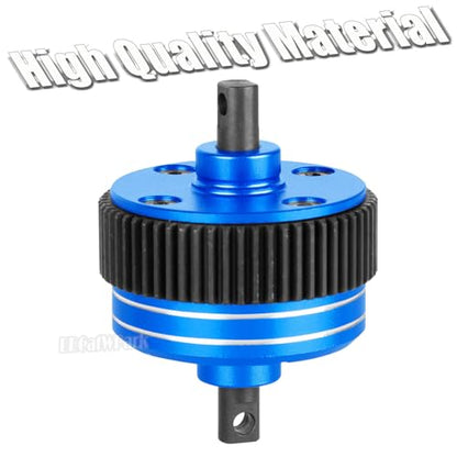 Complete Differential Assembly Upgrades Part for 1/10 Drag Slash C10 F0rd Mustang,(is Ready-toinstall in Any Magnum 272R Transmission) RC Steel Complete Diff Gear,Replace #9480,Navy Blue - color: Navy Blue - (Complete Differential Assembly)