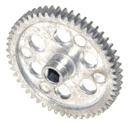 Differential Drive Gear Parts Compatible with WLtoys 1/12 124008 Rc Car Differential Diff Gear Upgrade Parts(silver gray)