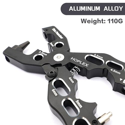 RC Shock Absorber Pliers Multi-Function Tire Punch Shock Absorber Pliers Clamp Pull Rod Ball Head Pliers for 1/24 1/12 1/10 1/8 Traxxas Arrma RC Cars Trucks Rock Crawlers