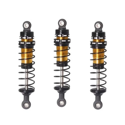 RC Crawlers Components for Tamiya for Hotshot Ii 2024 1/10 Metal Shock Absorbers Set Rc Car Parts Repair Accessories Decorative Spare