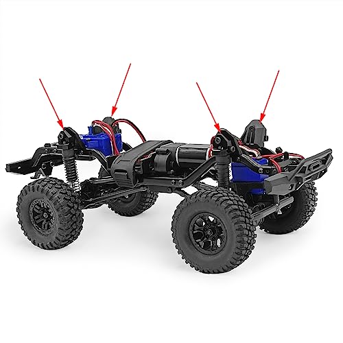 AXSPEED 1/18th RC Heighten Shock Mount Shock Tower Hoops for TRX4-M TRX4M Crawler Car