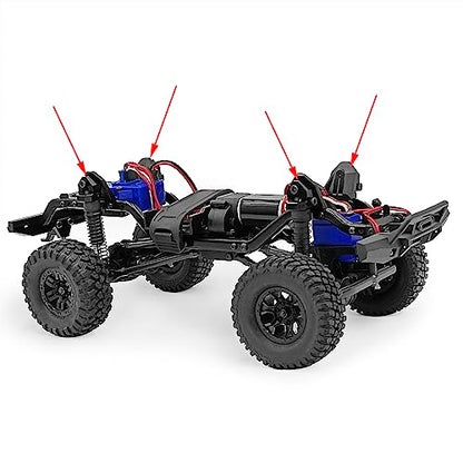 AXSPEED 1/18th RC Heighten Shock Mount Shock Tower Hoops for TRX4-M TRX4M Crawler Car