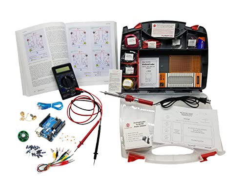 Make: Electronics 3rd Kit 1 & 2 Ultimate Bundle Includes Book & Deluxe Kits - Beginner Intermediate & Advanced Component Pack Follows The Experiments in Make: Electronics Third by Charles Platt - style: Ultimate Kit Bundle 1 & 2 Deluxe