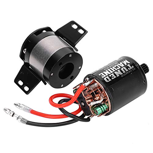 1/5 RC Car Gearbox Transmission Box 540 Brushed 55T Motor Fit for SCX10 1/10 RC Car