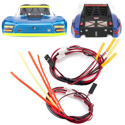 Front/Rear/Side Light with Cable for ARRMA 1/14 Mojave GROM | RC Light Bar Kit RC Car Upgrade Part