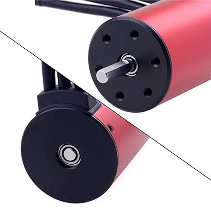 KingVal Replacement 3660 3100KV Waterproof Brushless Motor Shaft Diameter 5mm Compatible with 1/10 RC Car - size: 3100KV(ø5mm Shaft), style: 3660