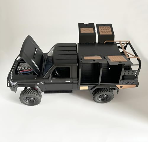 WPLDEWAN MN82S RC Rock Crawler RC Truck 4x4 1/12 Scale Toyota Land Cruiser | Remote Control Crawler Off Road Vehicle All Terrain Full Proportional 280 Motor Upgraded Chassis Adult