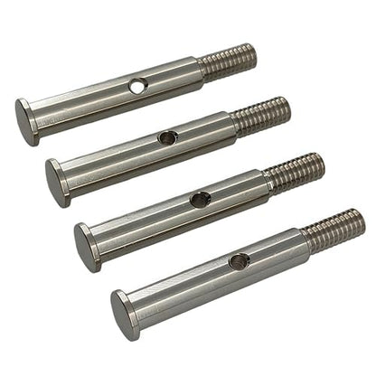 Hardened Steel Front Axles for Slash 2WD Rustler VXL Stampede RC Cars | 1/10 Scale,Upgrade Parts,3637 Compatible,High Strength,Wear Resistant,Precision Fit,Heavy Duty,CNC Machined
