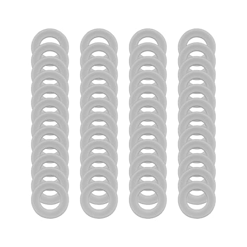 M5x10mm Precision Metal Shim Set,304 Stainless Steel Metric Washers 48pcs | 0.1, 0.2, 0.3 and 0.5mm assorted spacers for M5 metric bolts, mechanical fastening, shaft alignment and precision assembly - size: M5X10