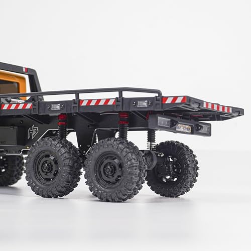HOBBYPLUS ARKTOS 6x6 V1.5 CR18P Rock Crawler RTR All Terrain - Remote Control Car, Rock Crawler 1/18 Scale 6WD 2 Speed Transmission Off Road for Adults, RC Hobbyists (Tan) - color: Tan (6x6 V1.5)